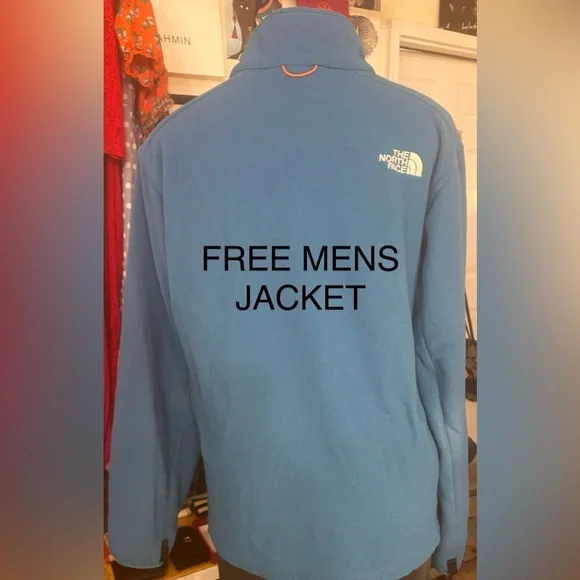NorthFace Woman’s SlimFit Sports Ski Jacket& A FREE Men’s Northface USED JACKET - Picture 3 of 16